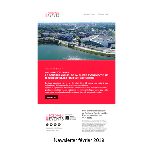 Newsletter Bordeaux Events février 2019