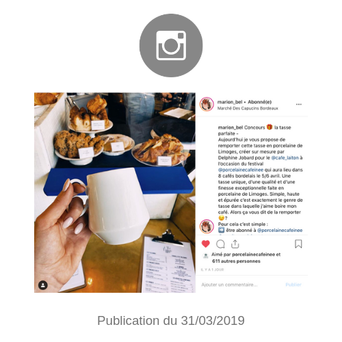 publication instagram marion bel